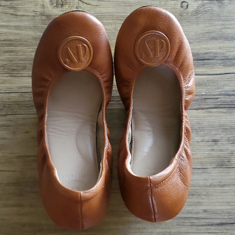 Glazed Ginger Size 11 April Parker Flats